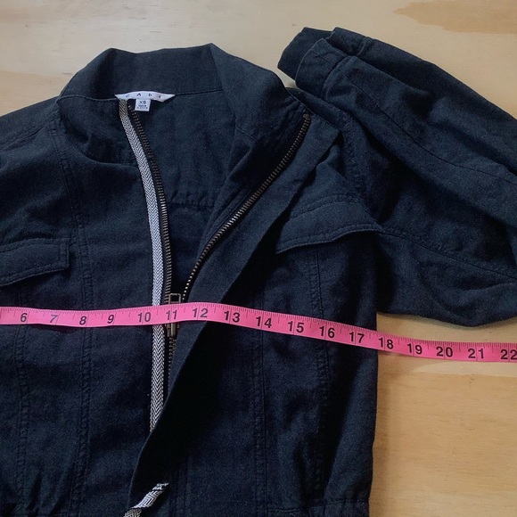 Cabi Womens Jacket x-Small Gray Military Utility Weekend Anorak Cotton #209 Coat - Picture 6 of 7